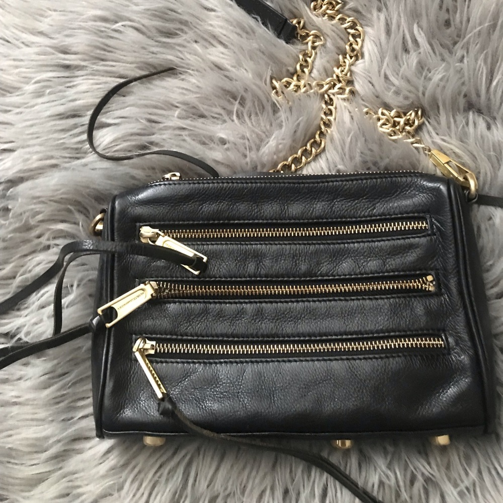 Rebecca Minkoff mini 5zip convertible crossbody